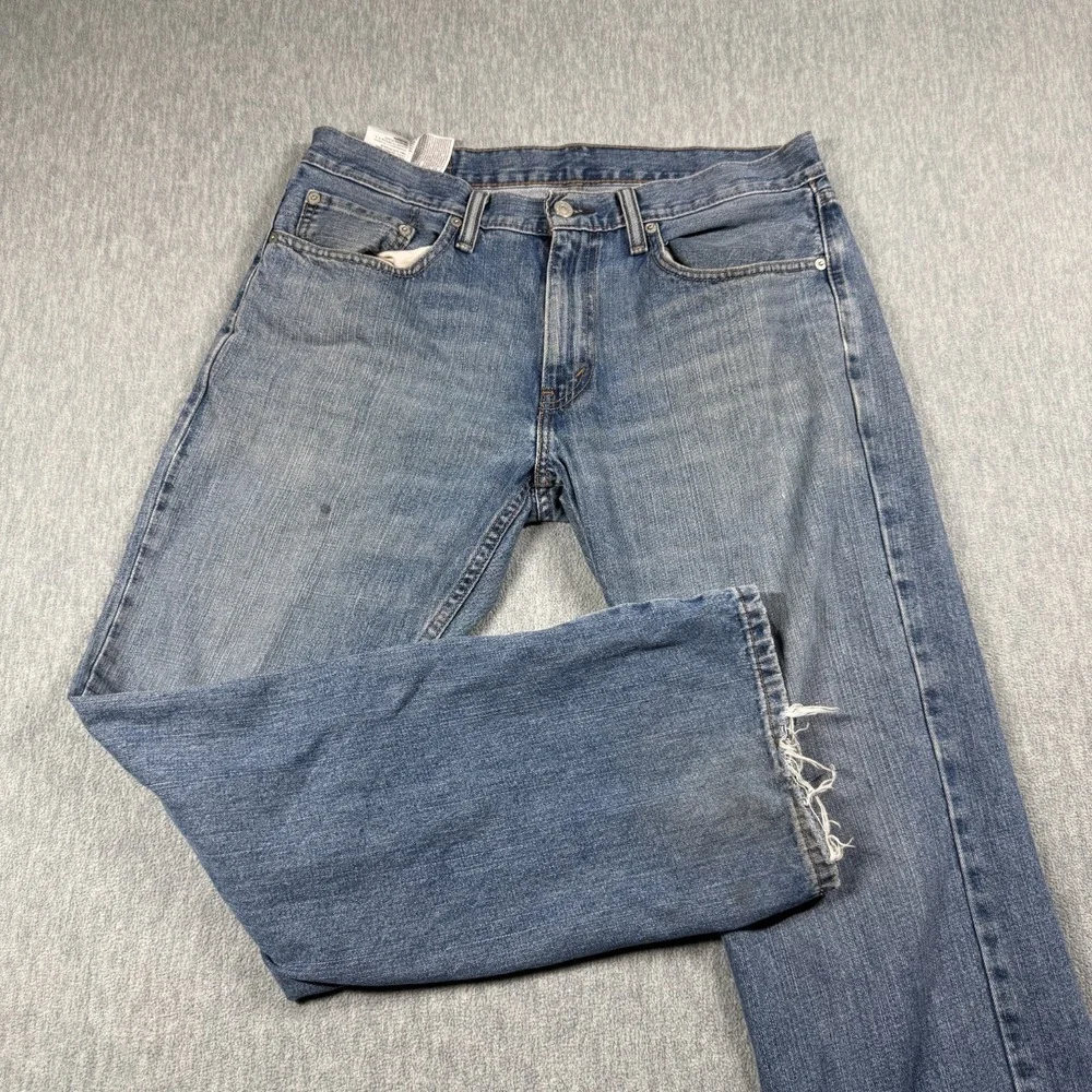 Levi's Jeans Mens 33x30 Blue 559 Relaxed Straight Leg Denim Pants Casual Everyda